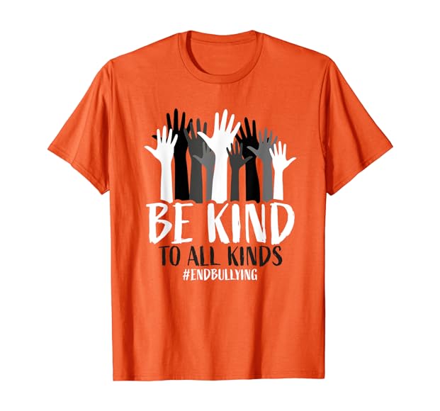 Unity Day Shirt Orange Kid Be Kind to All Kind Stop Anti Bullying T-shirt