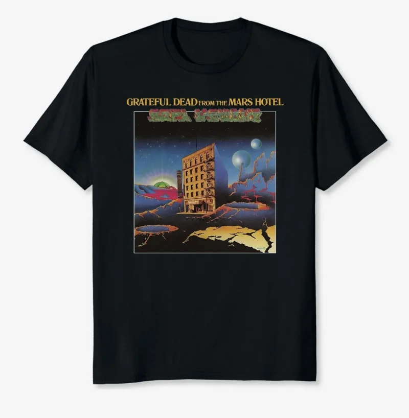 Grateful Dead From The Mars Hotel Watercolor Design Classic T-Shirt S-5XL