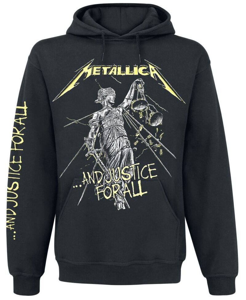 Metallica And Justice For All Hoodie