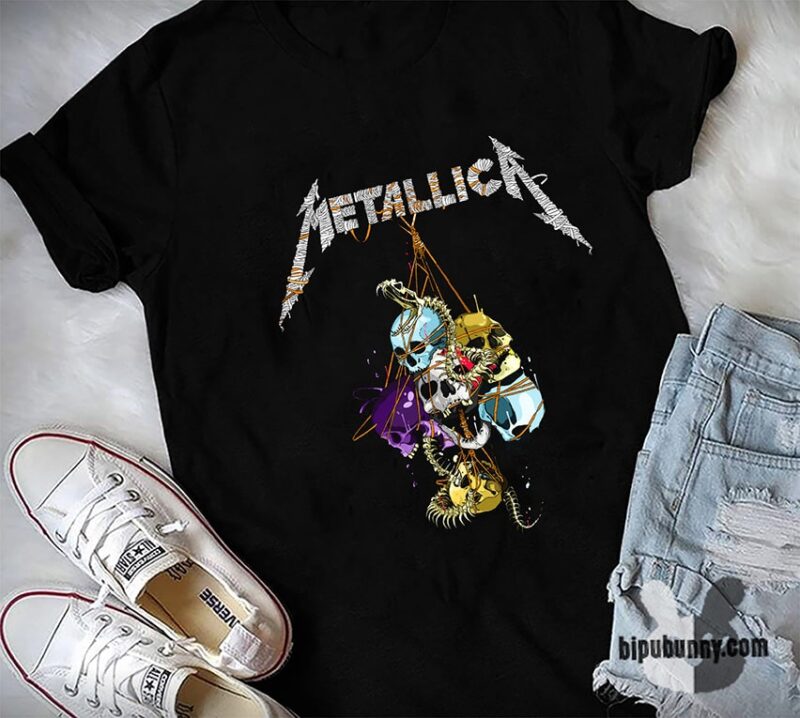 Bleached Metallica Shirt Unisex Cool Size S – 5XL New