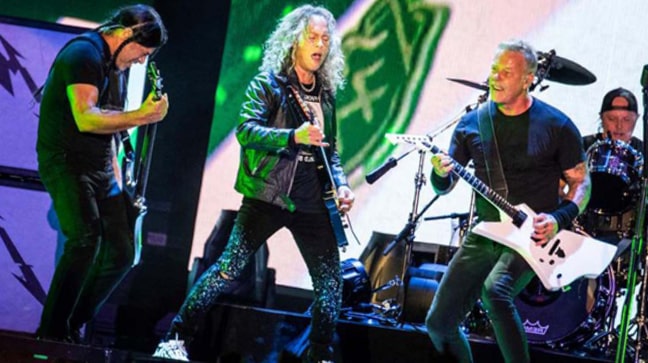 Metallica performed at "Louder Than Life 2021" Festival in September 2021
