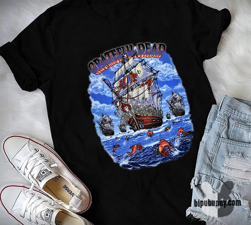 Grateful Dead Ship Of Fools Shirt Unisex Cool Size S – 5XL New