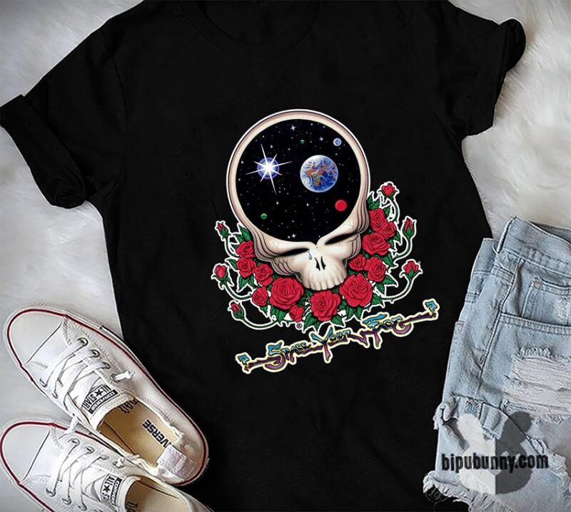 Grateful Dead Steal Your Face Shirt Unisex Cool Size S – 5XL New