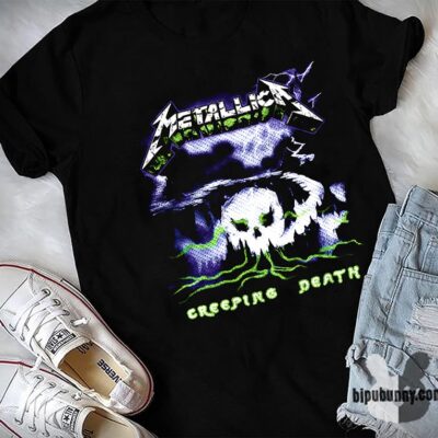 Metallica Creeping Death Shirt Unisex Cool Size S – 5XL New