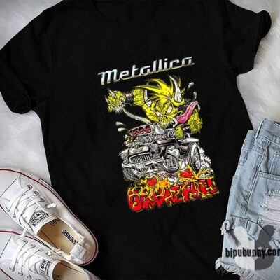 metallica gimme fuel t shirt