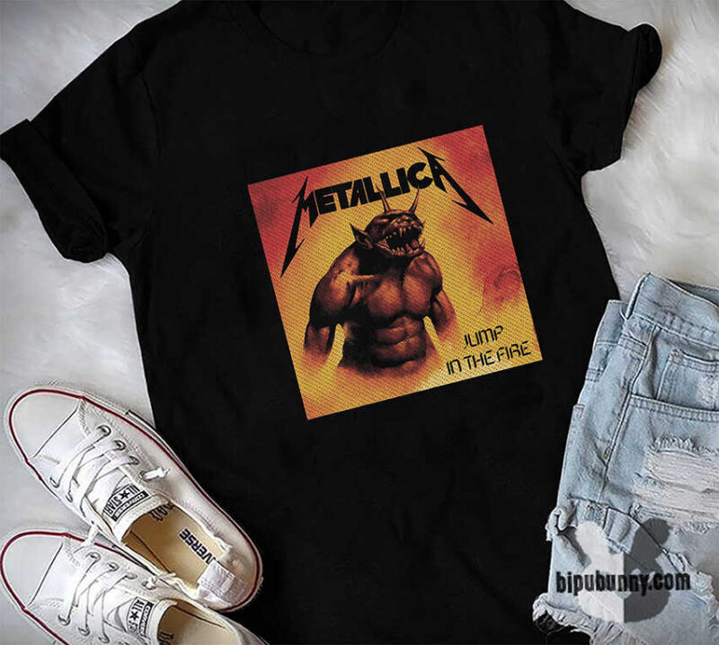 Metallica Jump In The Fire Shirt Unisex Cool Size S – 5XL New