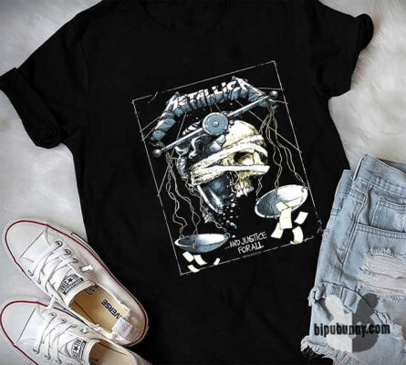 metallica justice for all t shirt