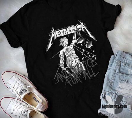 metallica justice t shirt