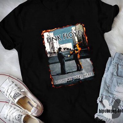t shirt pink floyd wish you were here