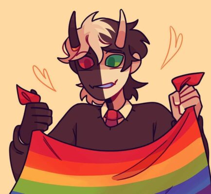 Ranboo Minecraft LGBTQ +