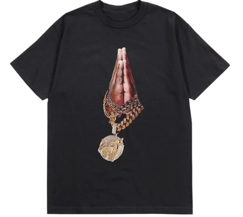 POP SMOKE X VLONE CHAIN T-SHIRT