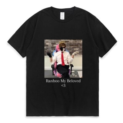 Ranboo T-shirt – My Beloved Merch T Shirt Funny Graphic Print T-shirt