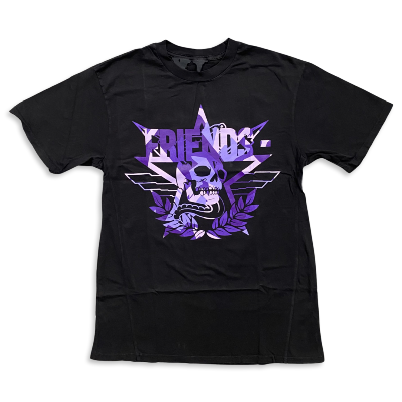 VLONE X Call Of Duty Purple Camo T-Shirt