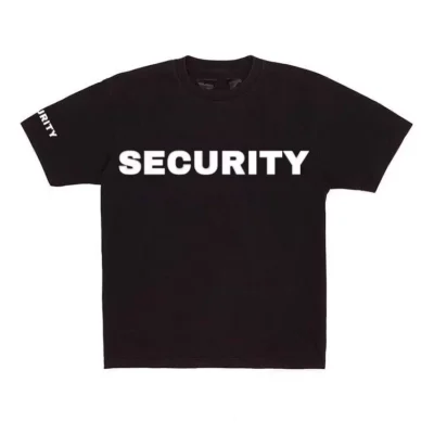 Vlone Security Tee – Black
