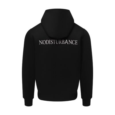 No Disturbance Hoodie – Black