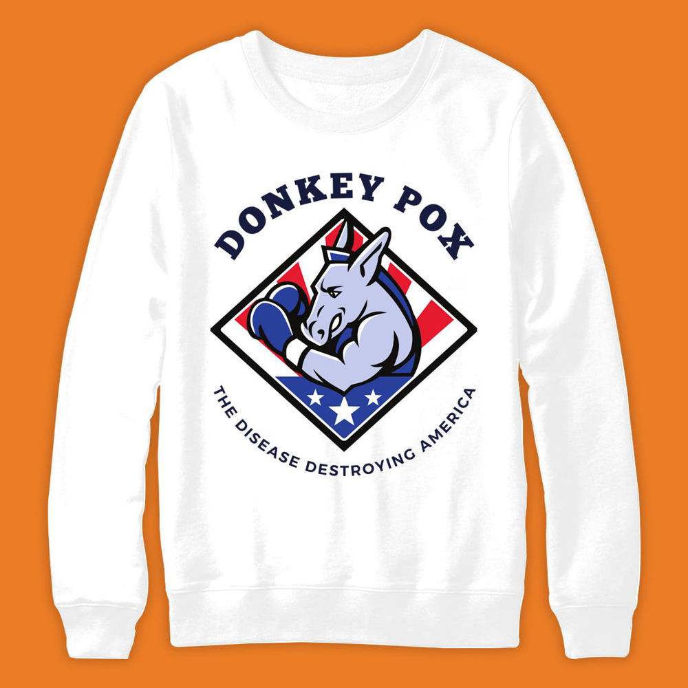 Donkey Pox The Disease Destroying America Funny Classic T-Shirt