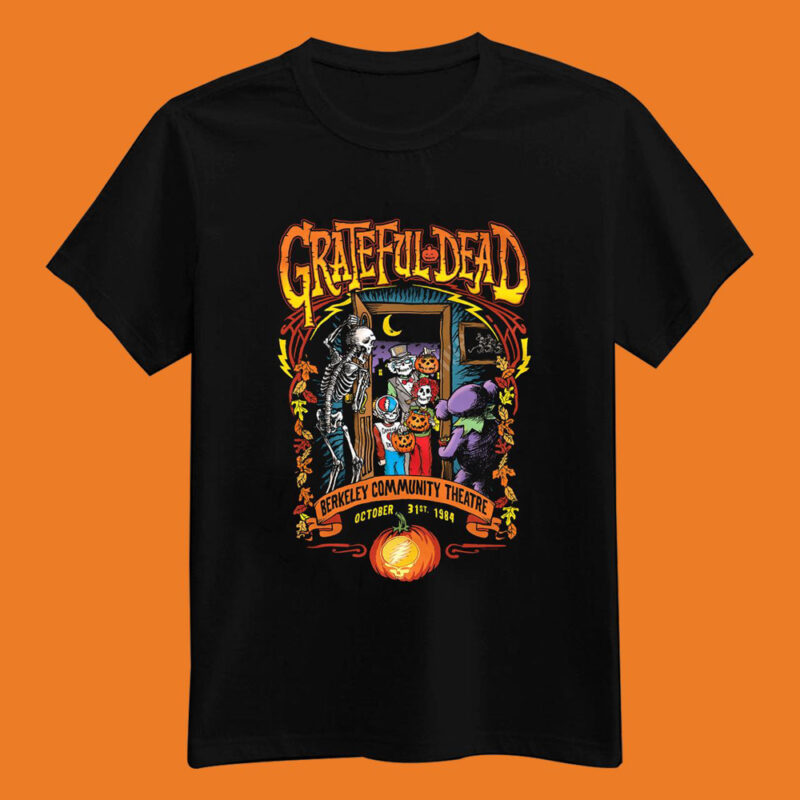 Grateful Dead Trick or Treat Halloween T Shirt