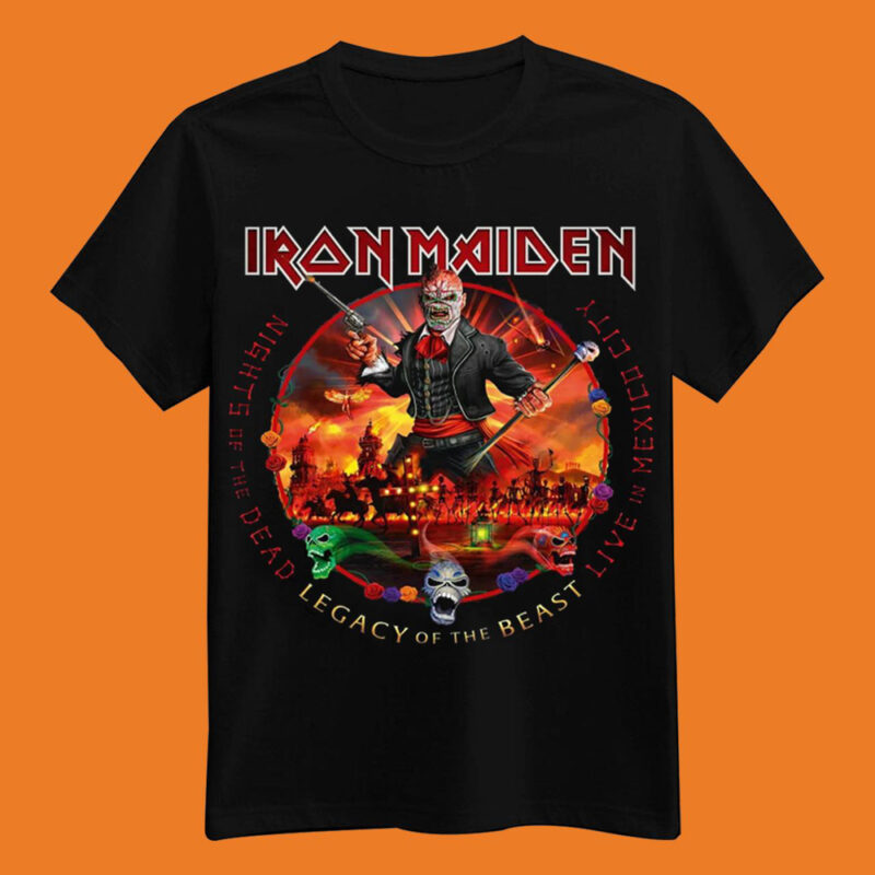 Nights Of The Dead Iron Maiden Shirt