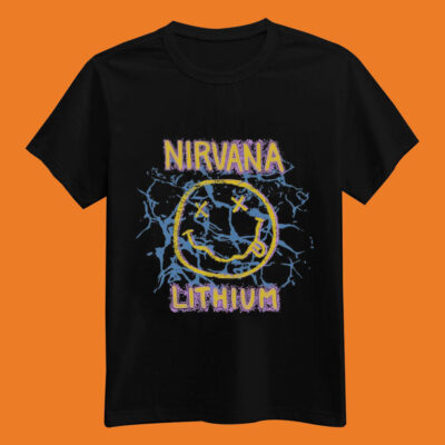 Nirvana Lithium Smiley T-Shirt