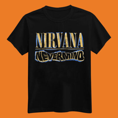 Nirvana Nevermind Rough Sketch T-shirt