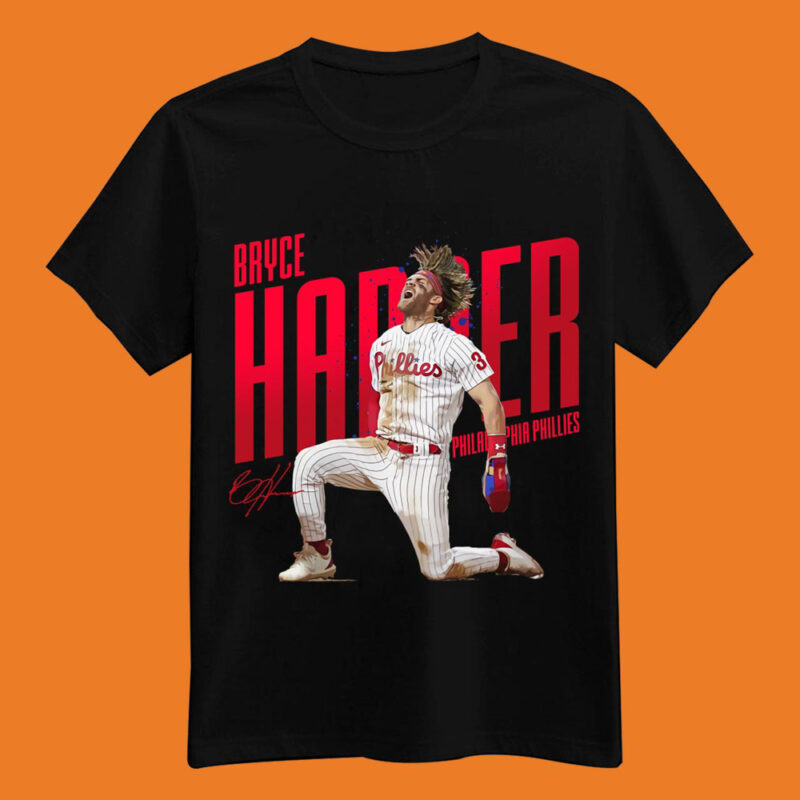 Philadelphia Phillies Bryce Harper Qc1 T-Shirt