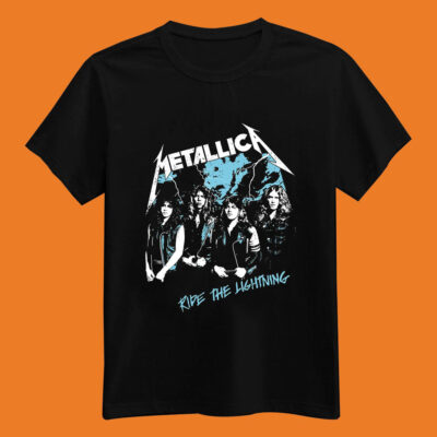 Vintage Ride The Lightning Metallica Shirt