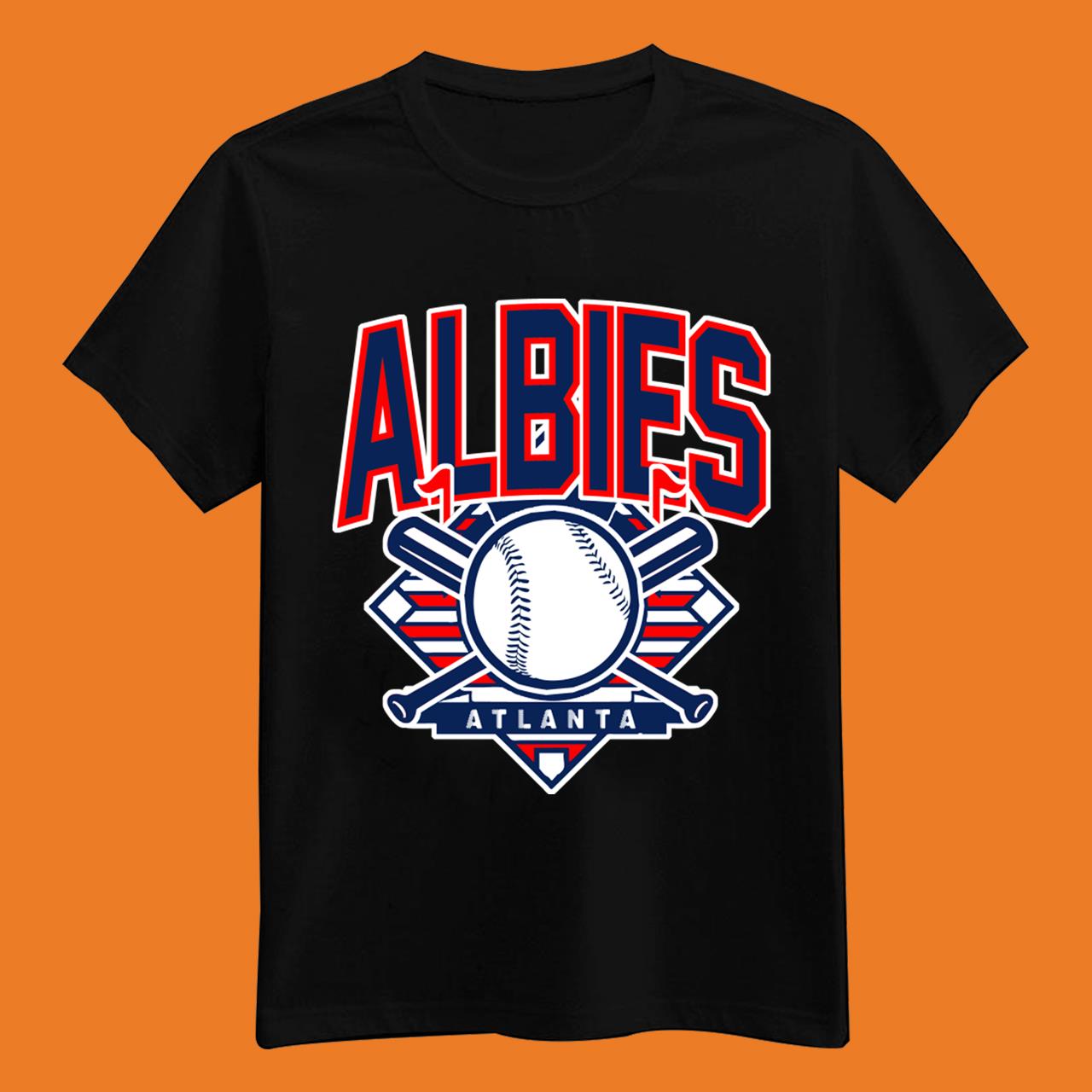 Albies Retro Atlanta Baseball T-Shirt