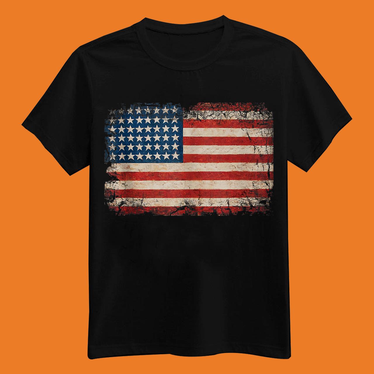 American Flag USA Patriotic US Stars & Stripes Shirts