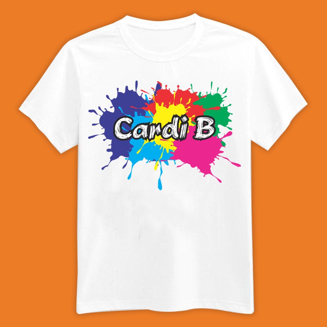 Cardi B Color T-Shirt