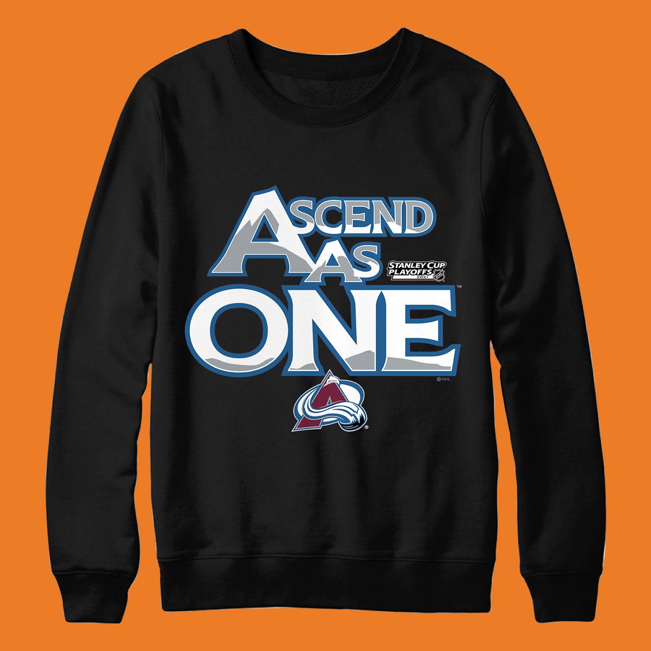Colorado Avalanche 2021 Stanley Cup Playoffs Bound Slogan T-shirt