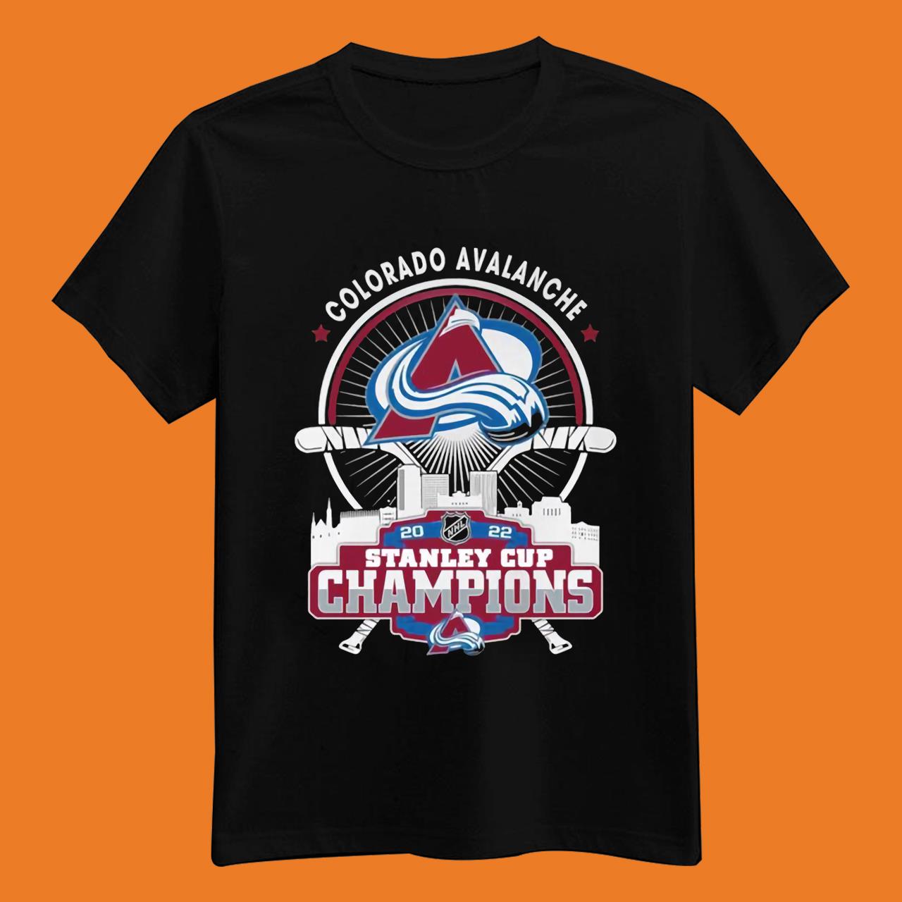 Colorado Avalanche 2022 NHL Stanley Cup Champions Shirt