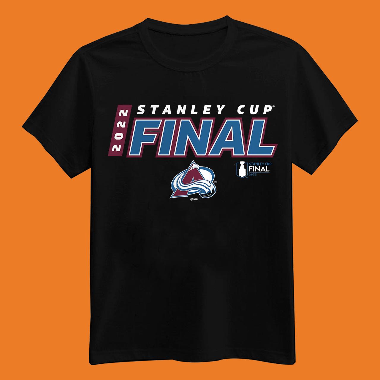 Colorado Avalanche Fanatics Branded 2022 Stanley Cup Final Own Goal Roster T-Shirt