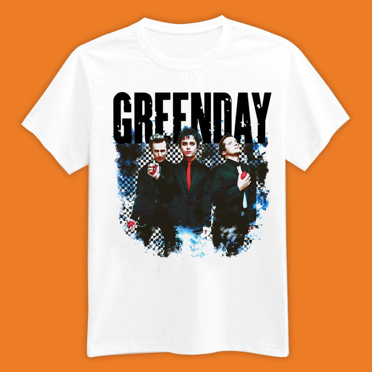 Green Day Band Tee Shirts Us Punk T-Shirt