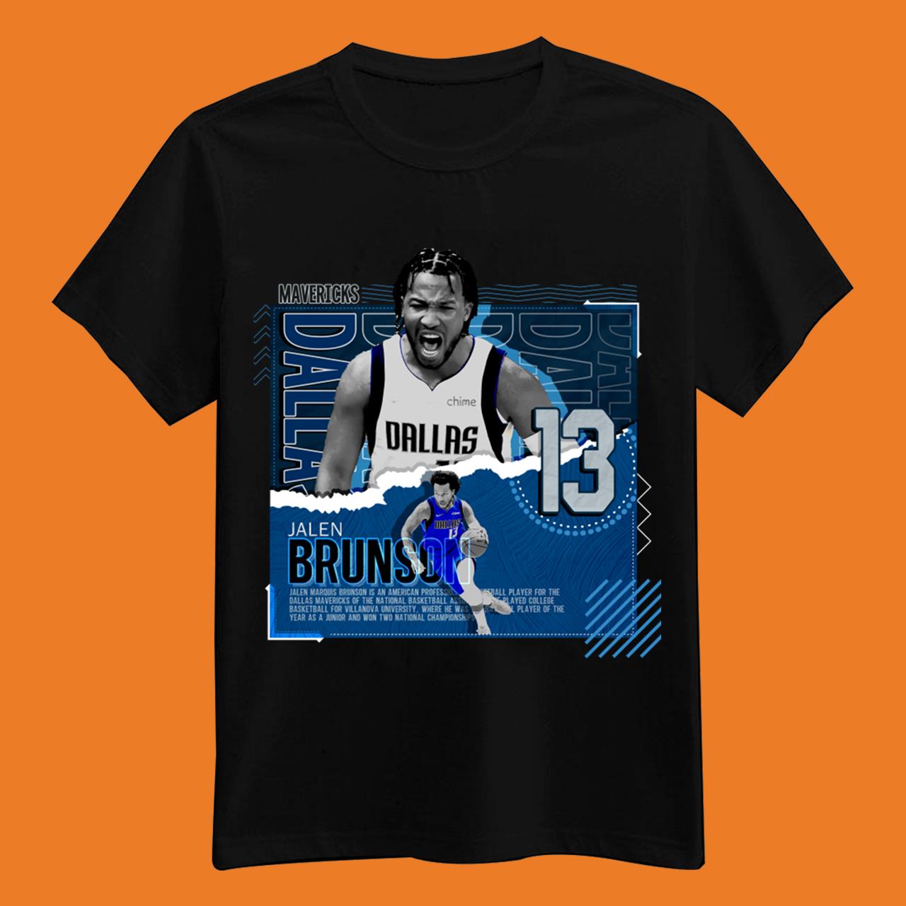 Jalen Brunson Basketball New York Knicks T-Shirt