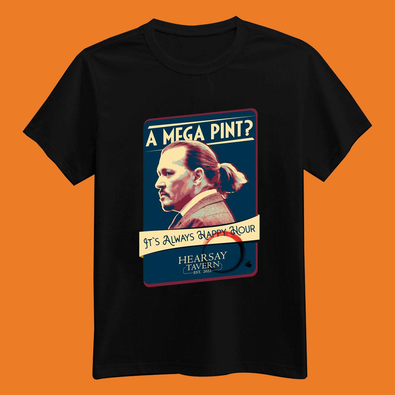 Johnny Depp A Mega Pint Classic T-Shirt
