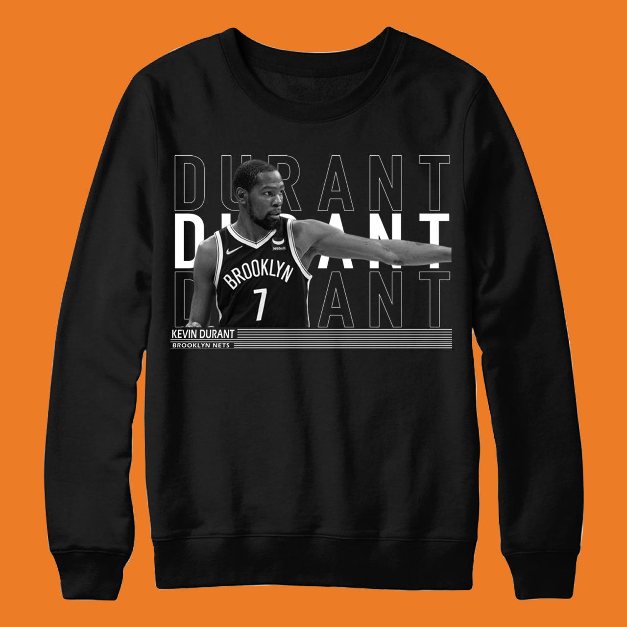 Kevin Durant Typography Brooklyn 07 T-Shirt