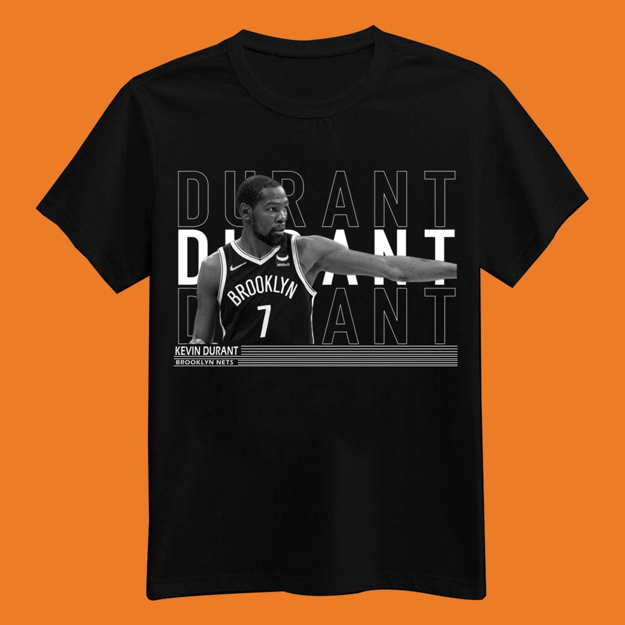 Kevin Durant Typography Brooklyn 07 T-Shirt