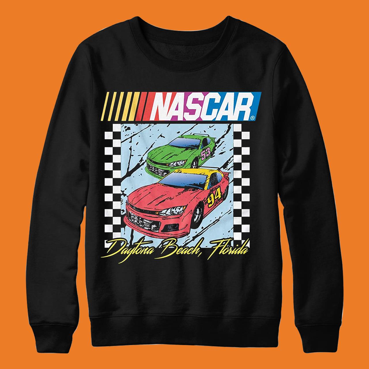 NASCAR Vintage Daytona 500 Shirt Racing Mens Graphic T-Shirt