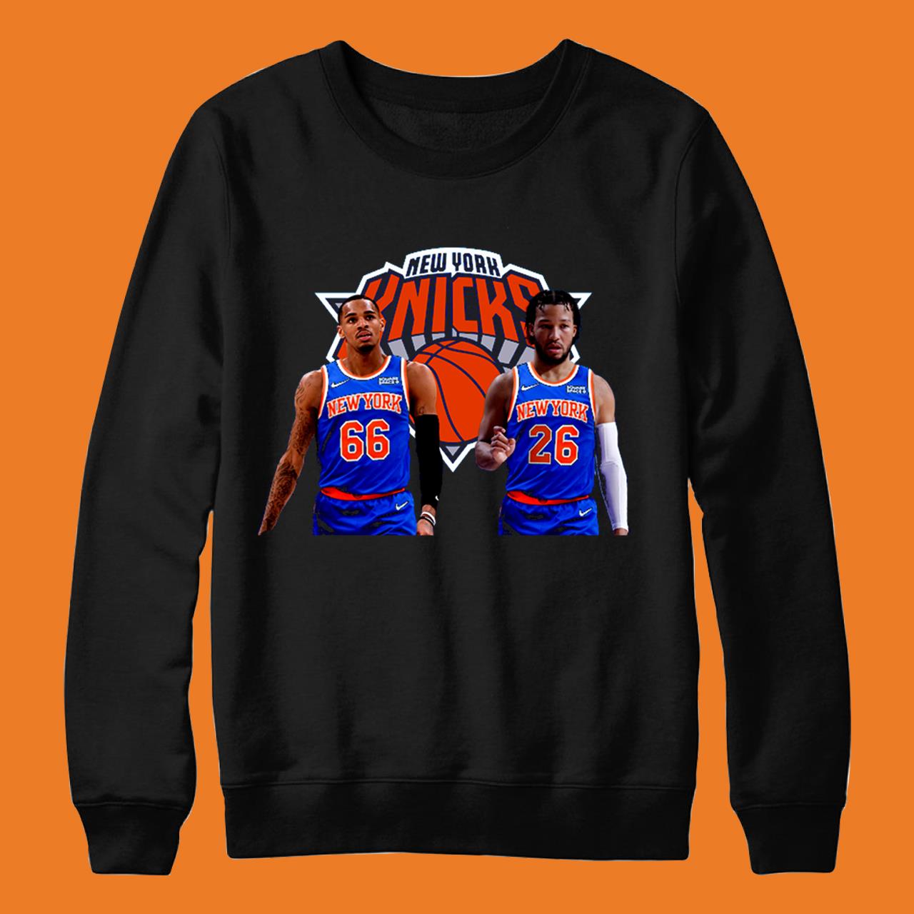 New York Knicks Dejounte Murray And Jalen Brunson Backcourt Shirts