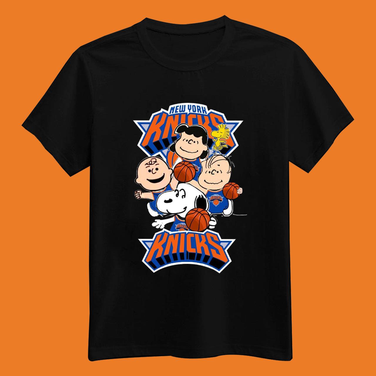 New York Knicks Snoopy Dog Friends Shirt