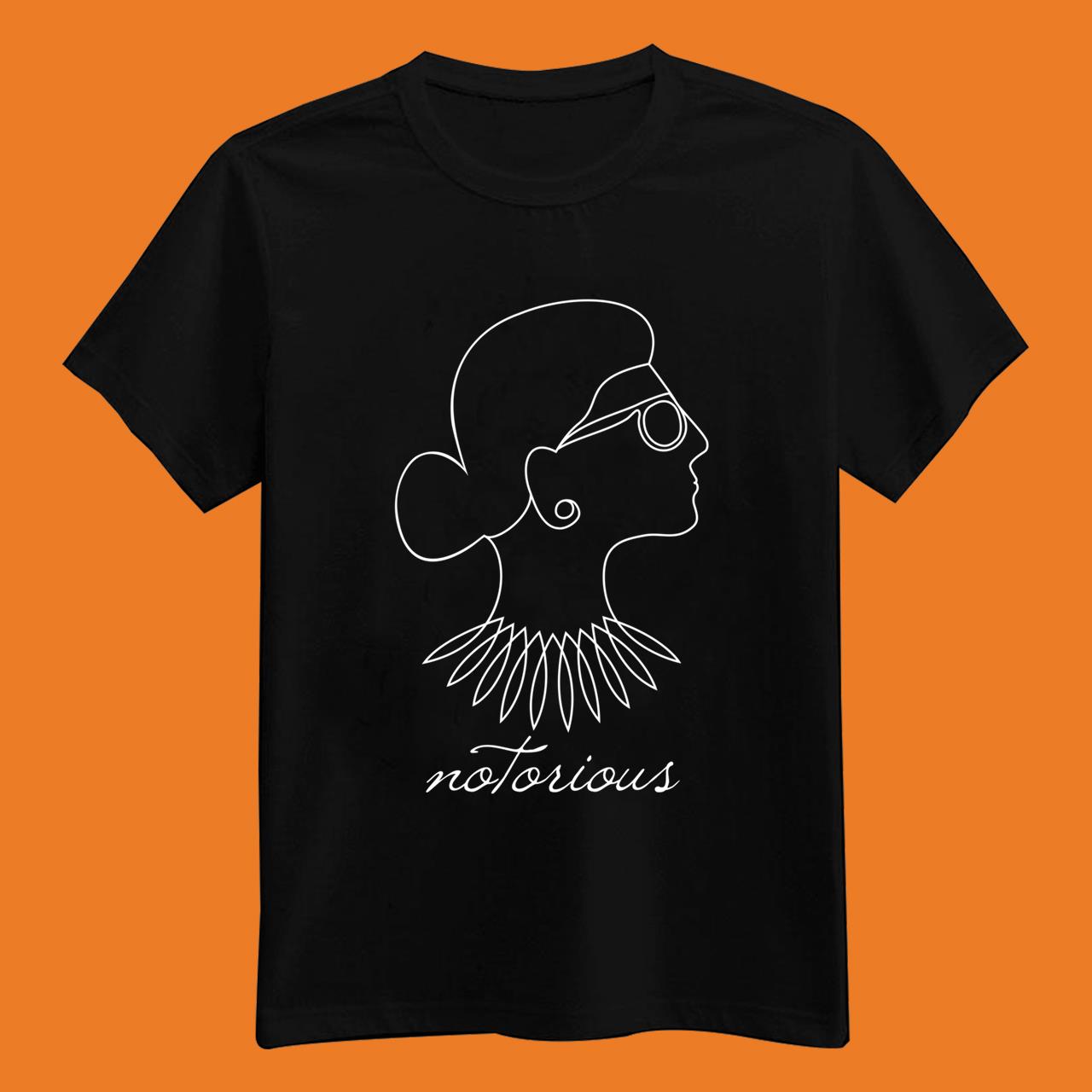 Notorious RBG Profile I Dissent Shirt