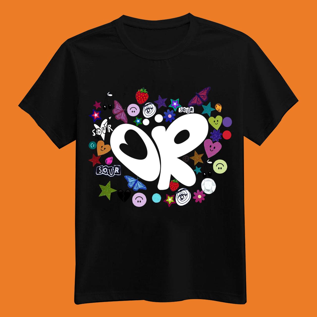 OR Olivia Rodrigo Logo With Sour Classic T-Shirt