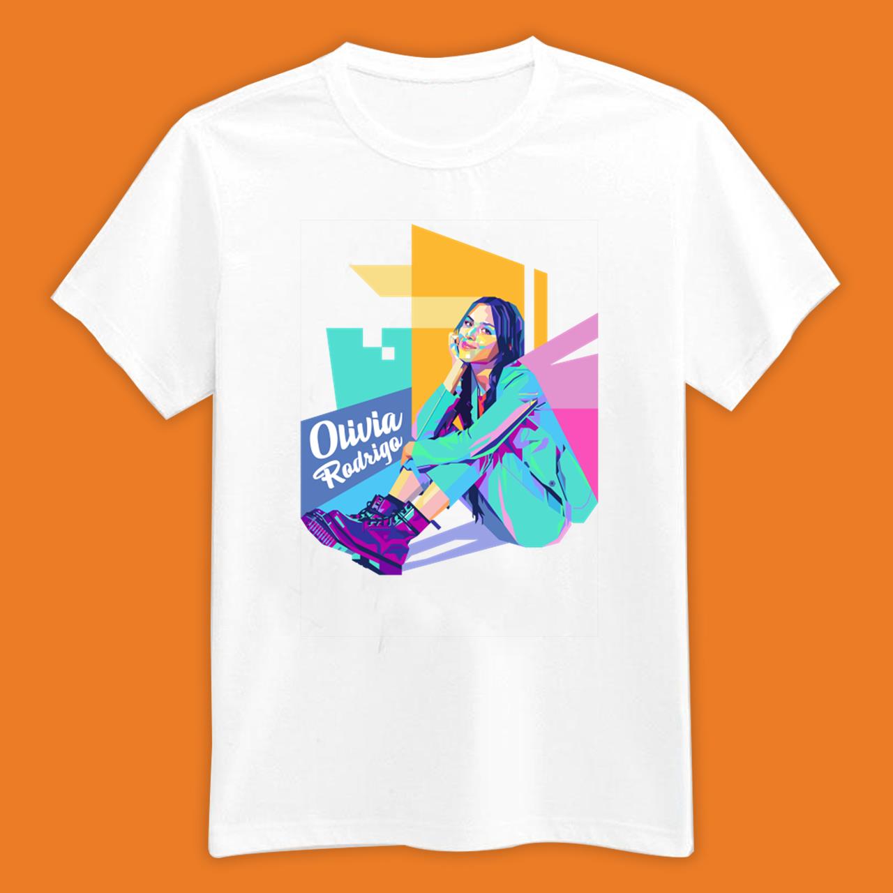 Retro Olivia Rodrigo Pop Art T-Shirt