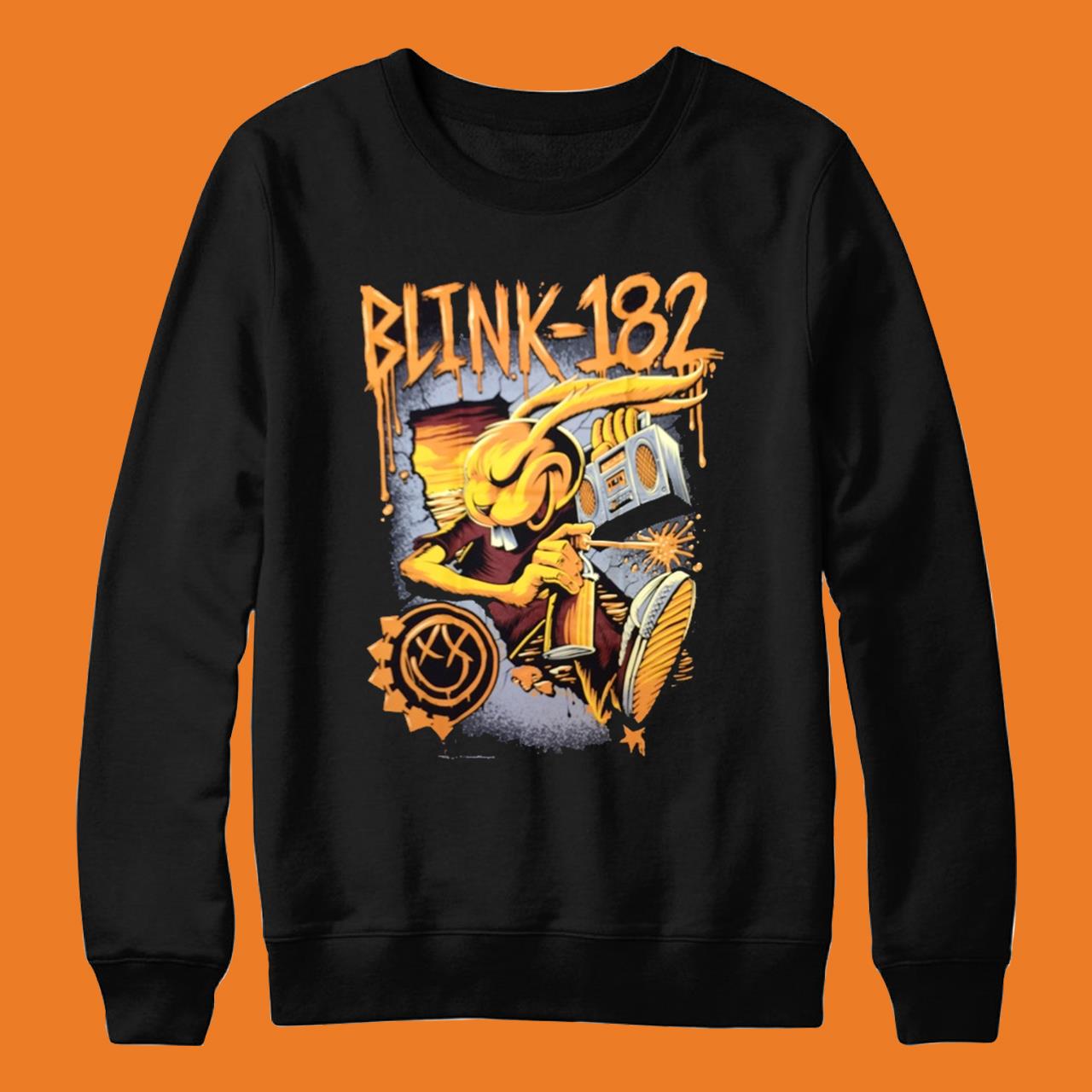 Rock Band Blink 182 Black Shirts