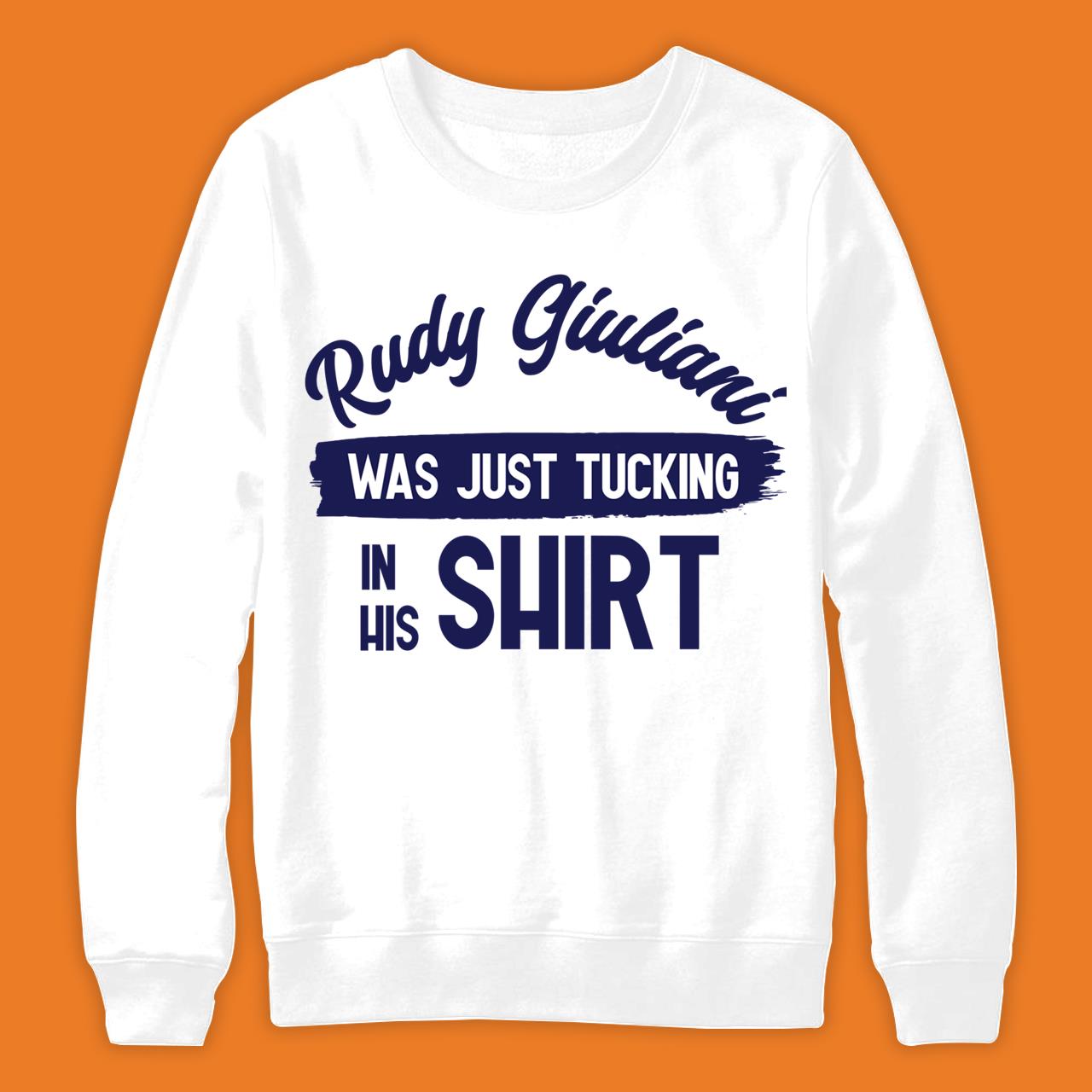 Rudy Giuliani I Was Just Tacking Classic T-Shirt