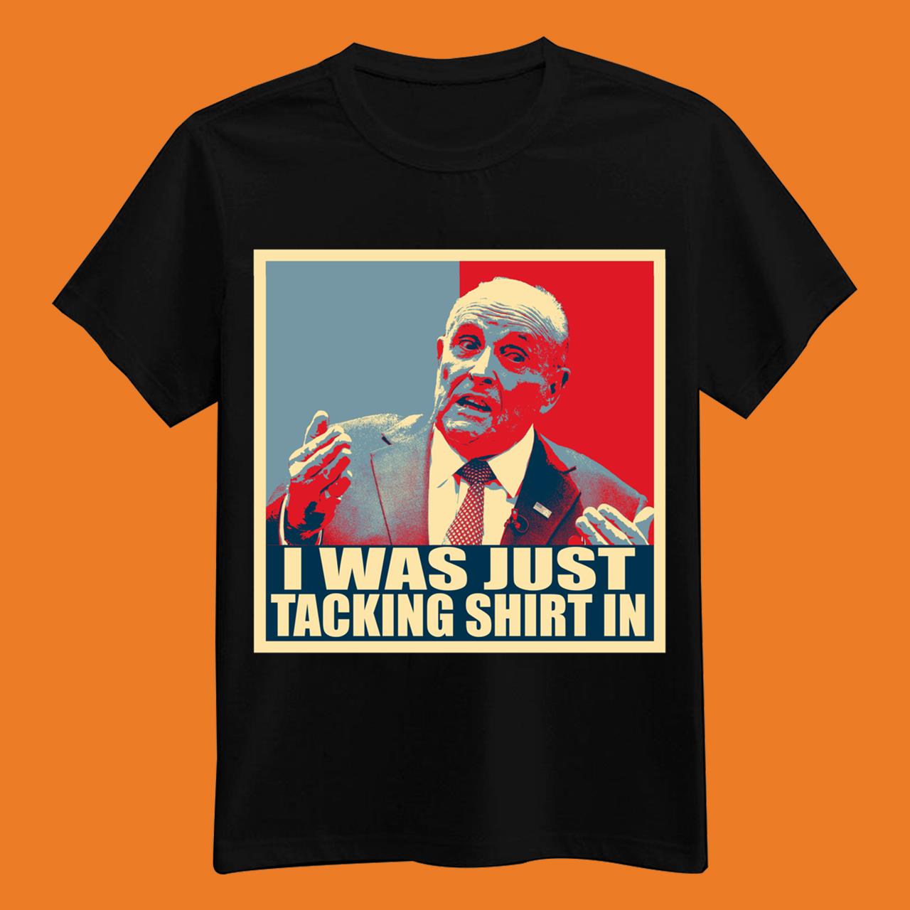 Rudy Giuliani Tacking Meme Shirt