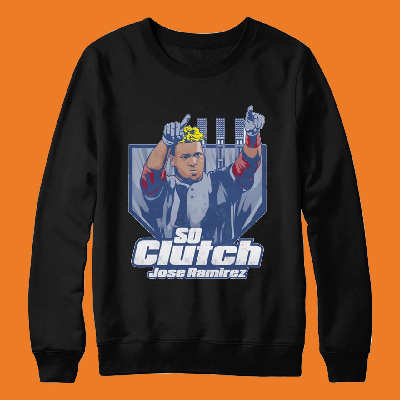 So Clutch Jose Ramirez Lights Cleveland Indians Baseball Unisex T-Shirt