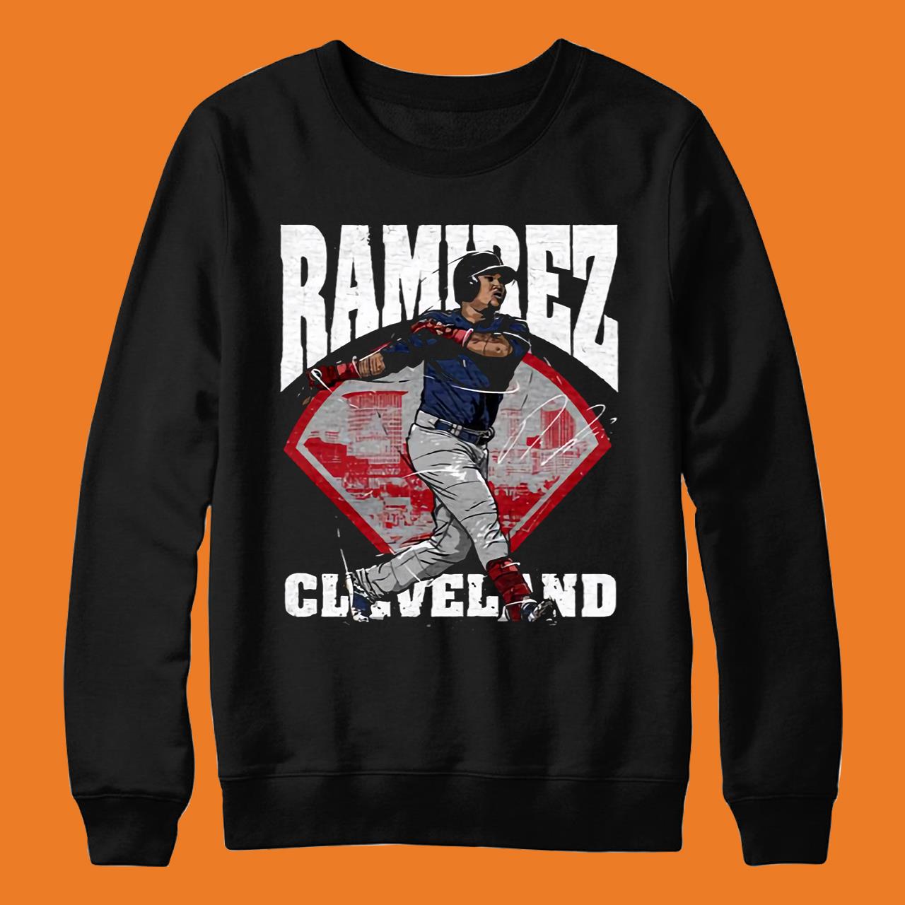 Vintage Jose Ramirez Field Cleveland Indians Tshirt