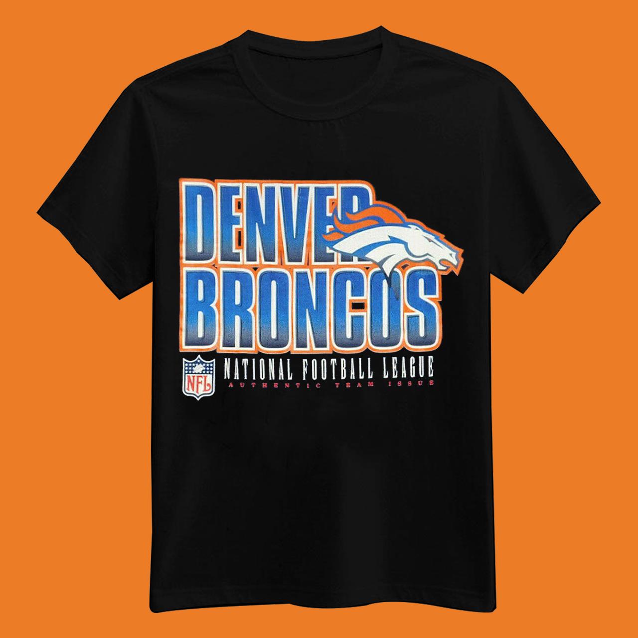 Vintage Original 1990s Denver Broncos Starter Nfl Football T Shirt