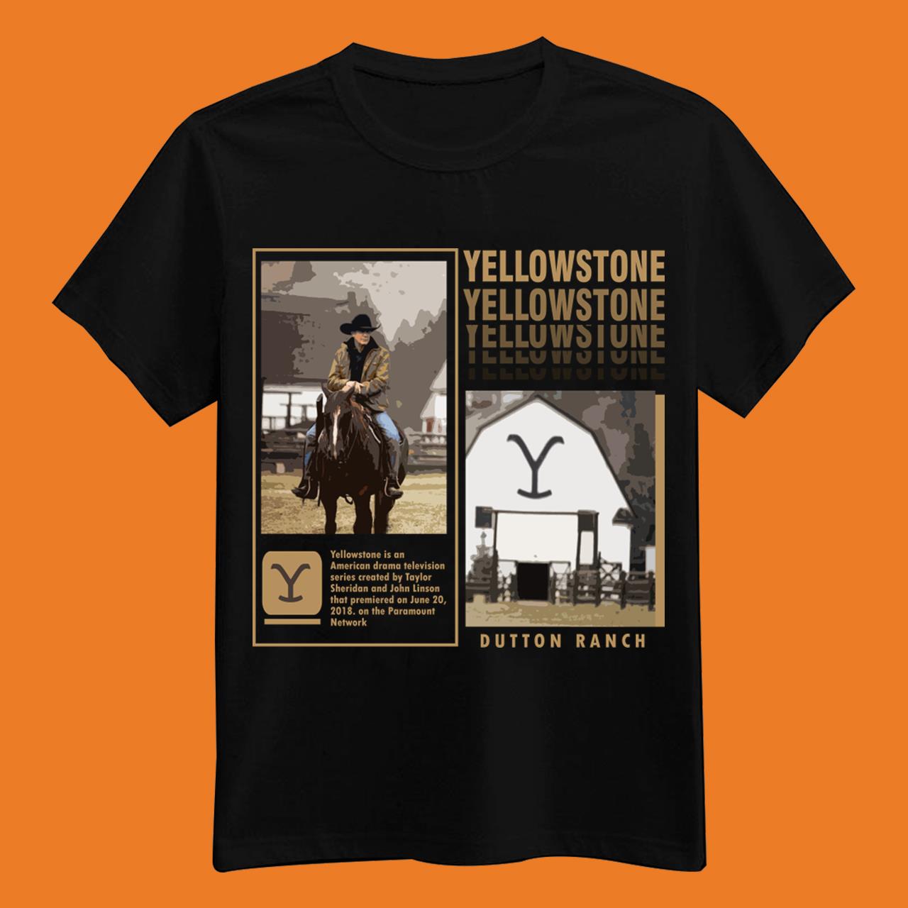 Yellowstone – Yellowstone Dutton Ranch T-shirt